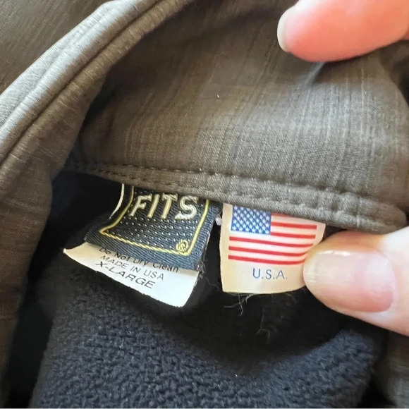 FITS Equestrian Zip Up Riding Jacket Made in USA - Size Extra Large - Picture 10 of 16